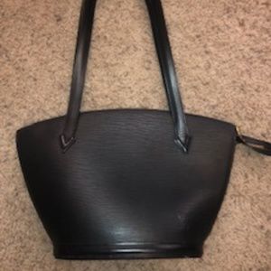 Louis Vuitton St. Jacques Epi Black Purse: $500